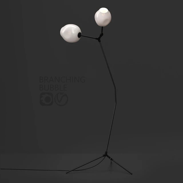 Branching Floor Lamp — Скачать