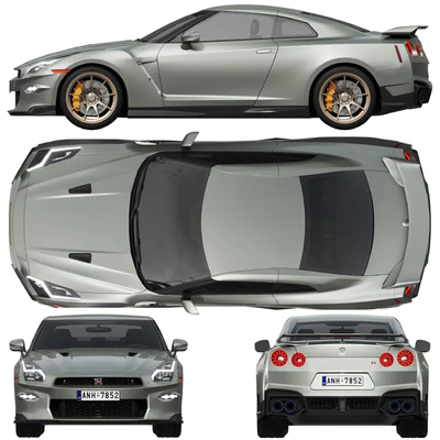 Nissan GT-R 2024 — Вид 3