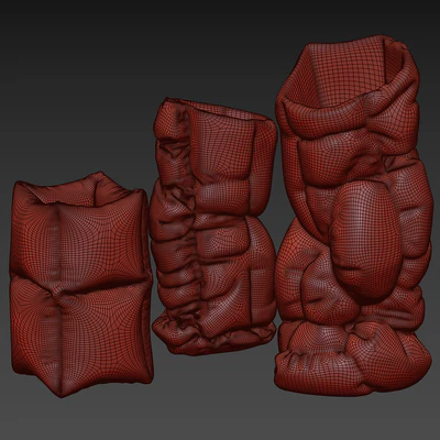 Puffer Vases – ABS Plastic by Gast Studio — Ver 4