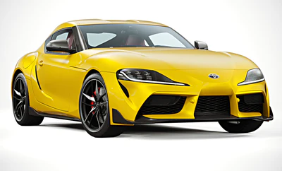 toyota supra 2020 yellow — download