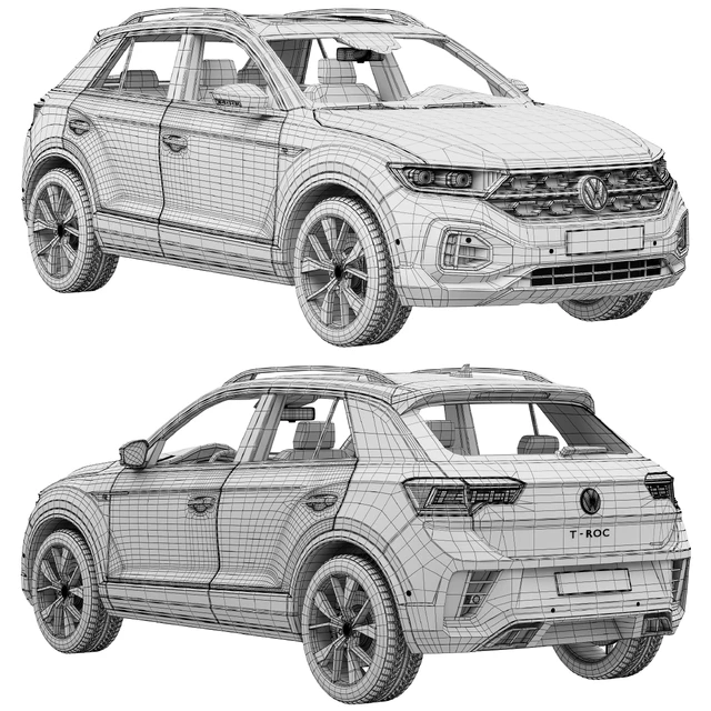 Volkswagen T-Roc R-line 2022 — Descargar