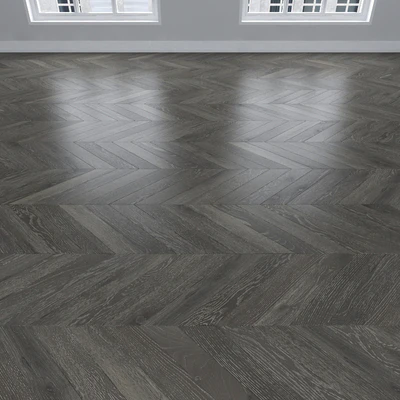 Parquet Oak gray, 3 types: herringbone, linear, chevron. — Ver 2