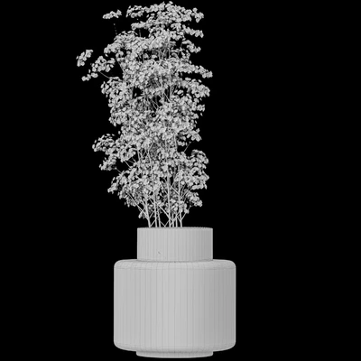 Bouquet of Flowers - in a glass vase — Вид 3