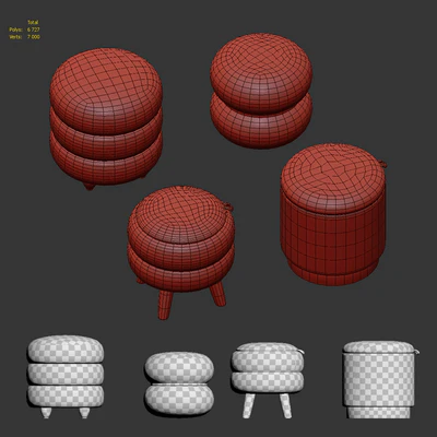 Winnie, Polly, Holly from Stool Group — Ver 4