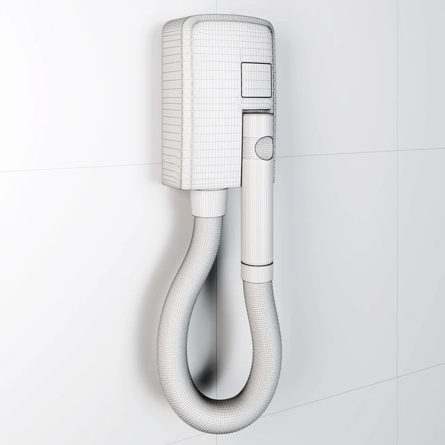 Wall-mounted hair dryer Valera Hotello 832.01 / T — Descargar