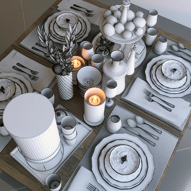 CGKIT — Tableware 9