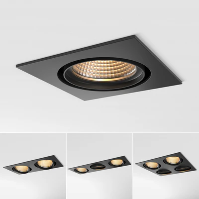 Spotlight Modular Modular Lighting Marcel-Modular Recessed Spotlight - 3D Asset | 3dsky ...