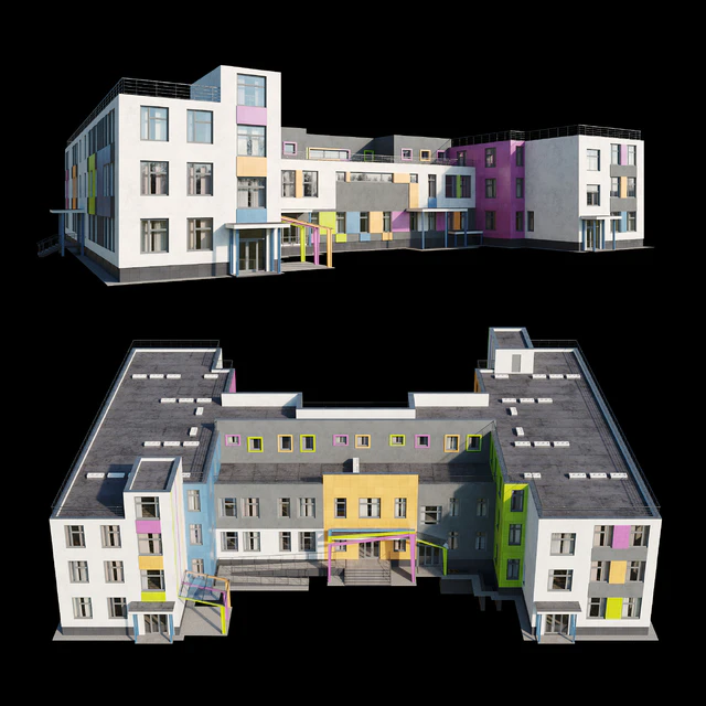 Modern kindergarten type 2 — Descargar