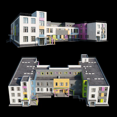 Modern kindergarten type 2 — Ver 5