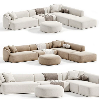 Rene Sofa by Meridiani — View 2