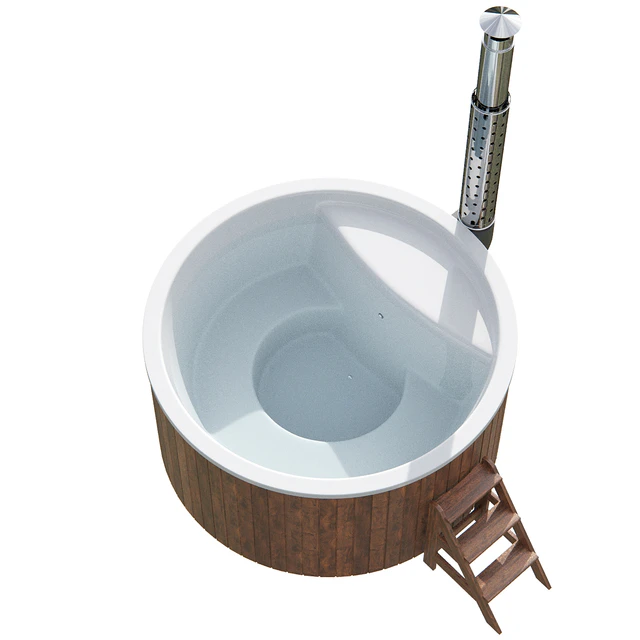 Купель круглая ELITE 220 с подогревом от Woodson — Скачать