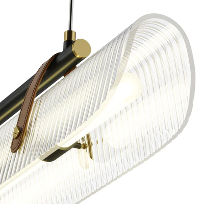 Nami linear chandelier — View 4