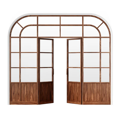 Межкомнатная распашная дверь с фрамугой — Вид 4