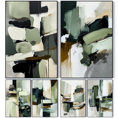 Set of large wall paintings 2938 — скачать