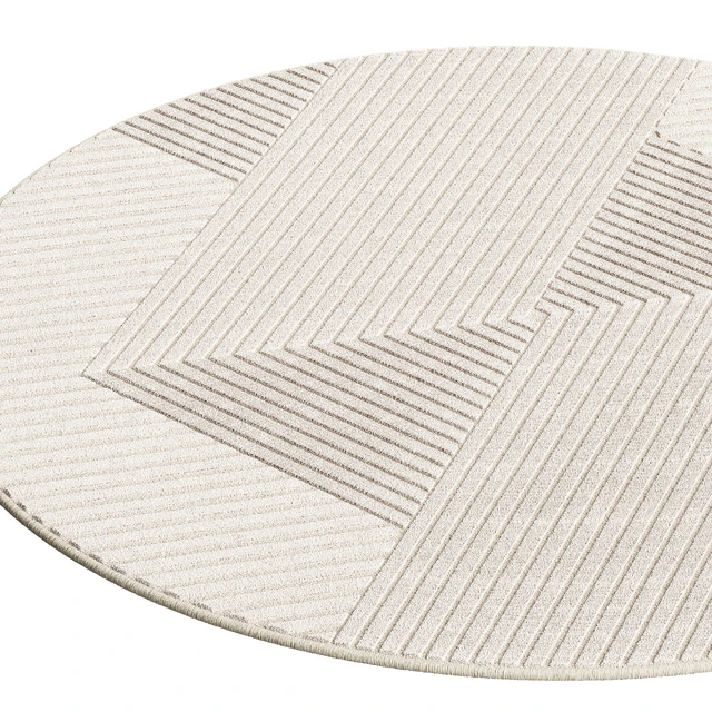 Round Rug Mars by Benuta — Скачать