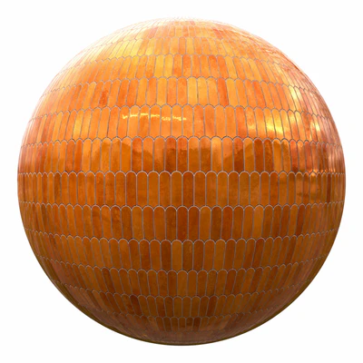 7 colors of hand made ceramic and glazed tiles - Vol. 02 — Вид 6