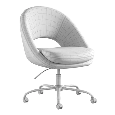 Lourdes Task Chair with Height adjustable — Вид 2
