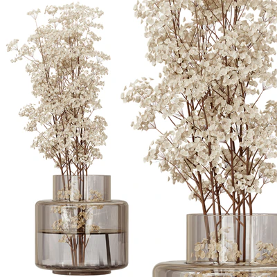 Bouquet of Flowers - in a glass vase — descargar