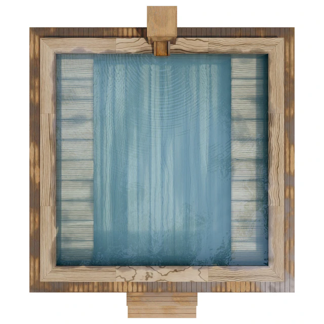 Square wooden font — Descargar