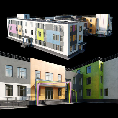 Modern kindergarten type 2 — Ver 6