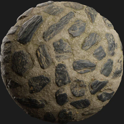 cobblestone floor 005 — download