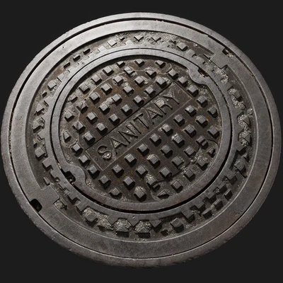 manhole cover 002 — download