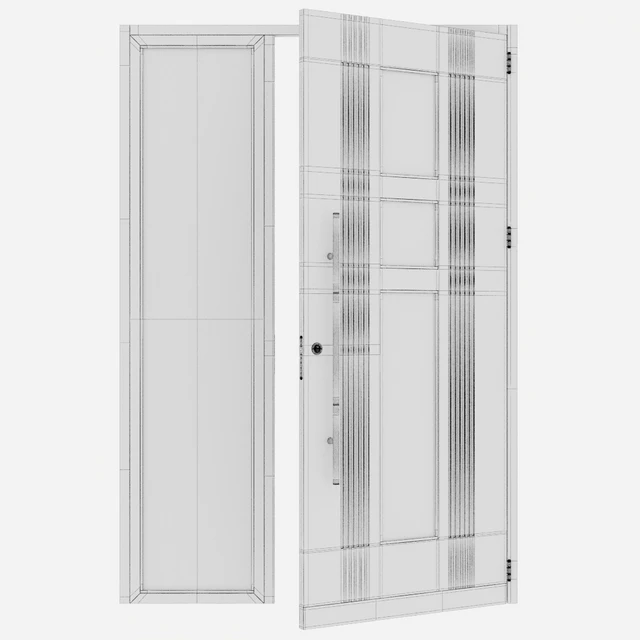 Aluminum door 135 — Descargar