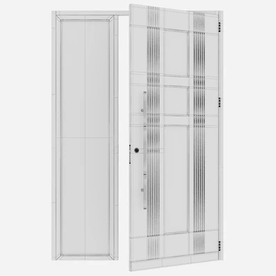 Aluminum door 135 — Ver 4