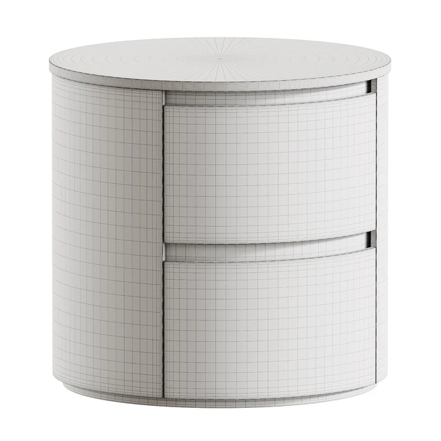 ORBIT Bedside table By Kristalia — Descargar