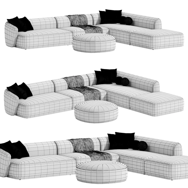 Rene Sofa by Meridiani — Download