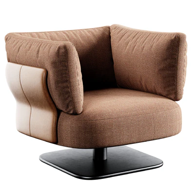 Saki Armchair By Minotti — View 6