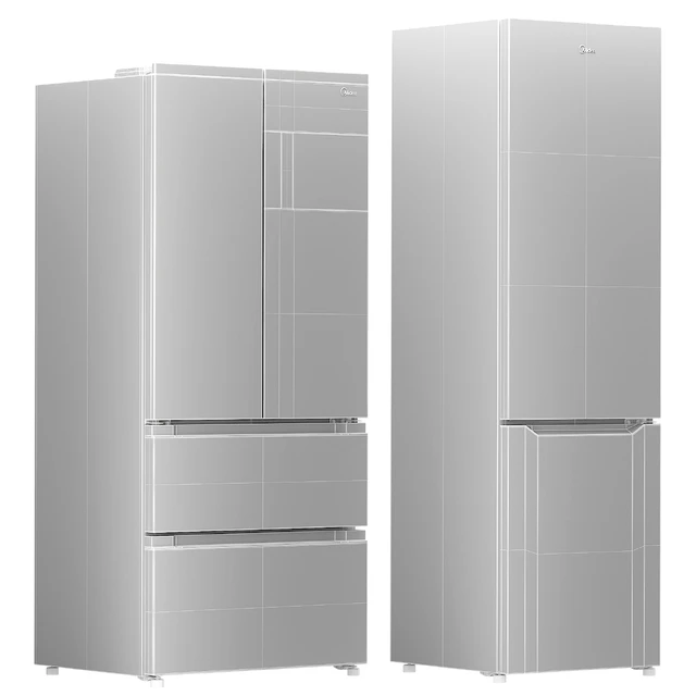 Набор Холодильников Midea MDRF631FGF02B MRB519SFNX1 — Скачать
