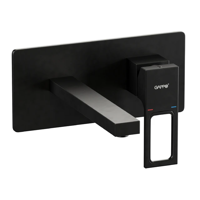 Gappo Shower Set Black Wall Mounted 001 — Descargar