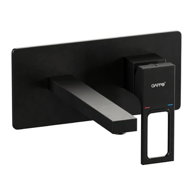 Gappo Shower Set Black Wall Mounted 001 — Ver 6