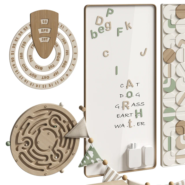 Wall decor for children's room 02 — Descargar