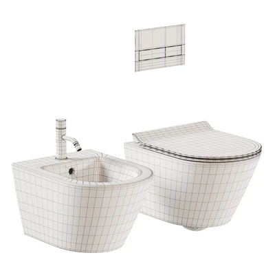 GSI Ceramica Kube X Wall-Hung WC — Ver 4