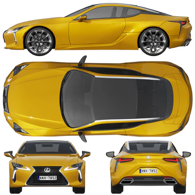 Lexus LC 500 2023 — Вид 4
