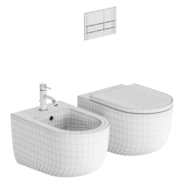 CGKIT — Hatria Futura Wall-Hung WC