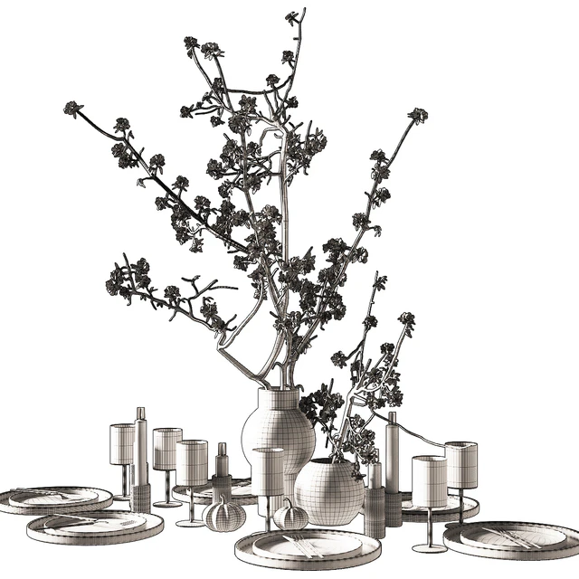 CGKIT — table setting modern style