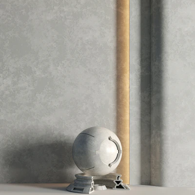 2 Mats | Decorative Plaster 03 | PBR | 4K — Ver 7