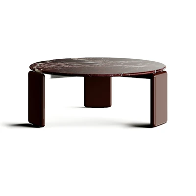 Minotti DRAKE Round Marble Solid Coffee Table — Вид 5