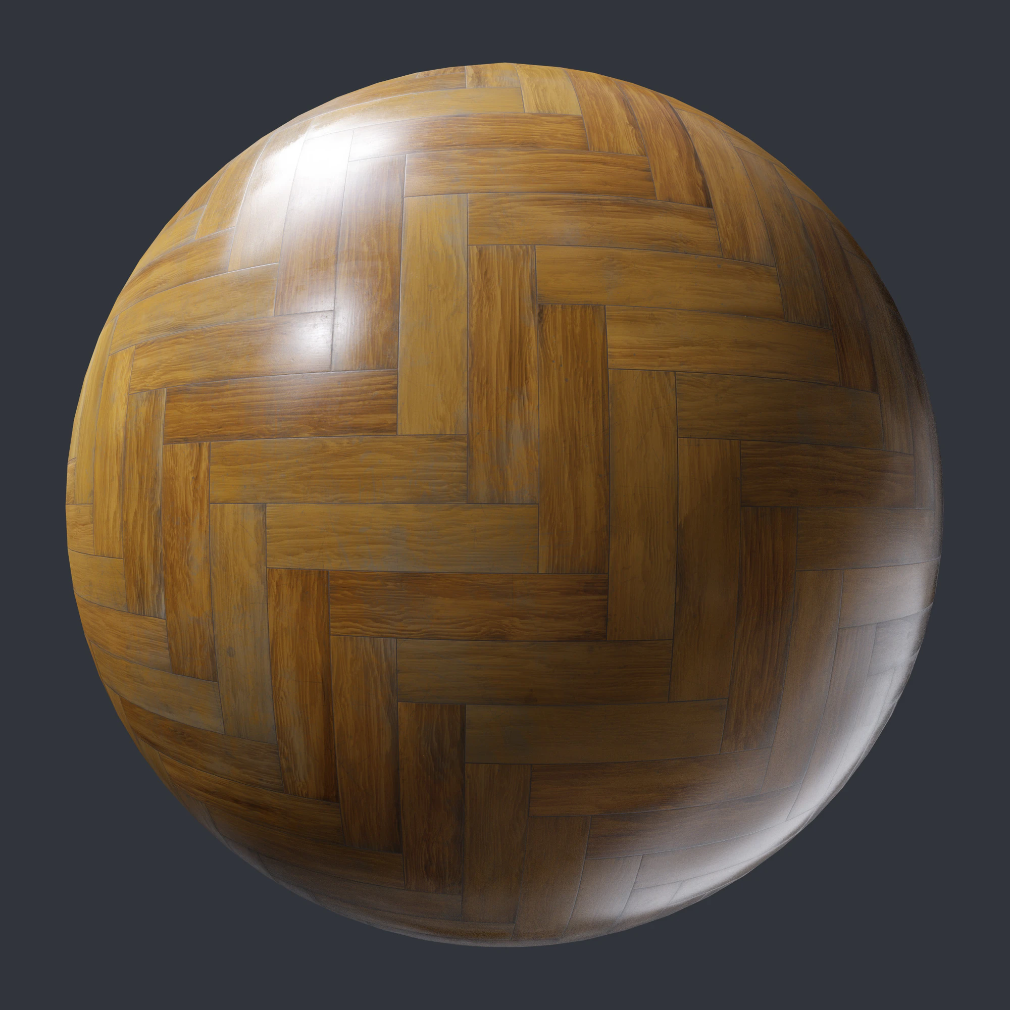 CGKIT — herringbone parquet