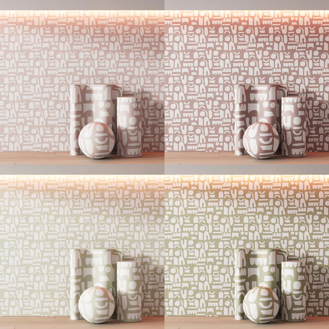 483 Paper Colliding Wallpaper by urbanroad 6 color options — Скачать