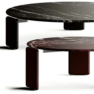 Minotti DRAKE Round Marble Solid Coffee Table — Вид 6