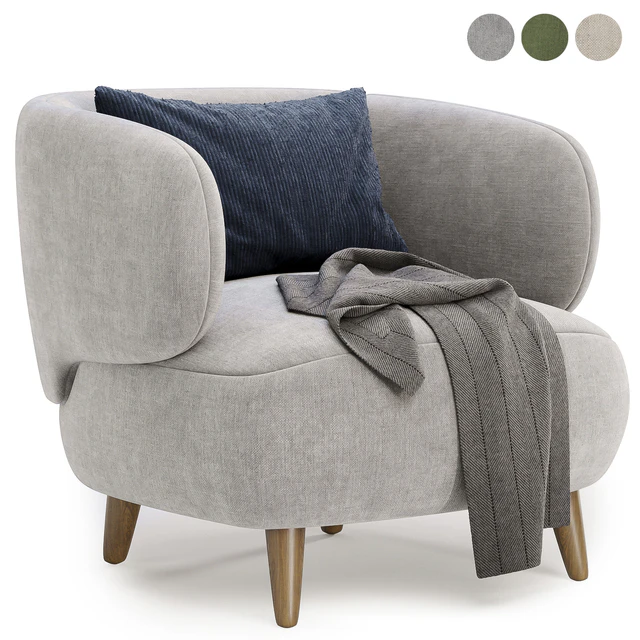 luisa fleece armchair — Скачать