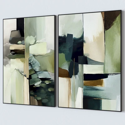 Set of large wall paintings 2938 — Вид 6