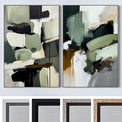 Set of large wall paintings 2938 — Вид 7