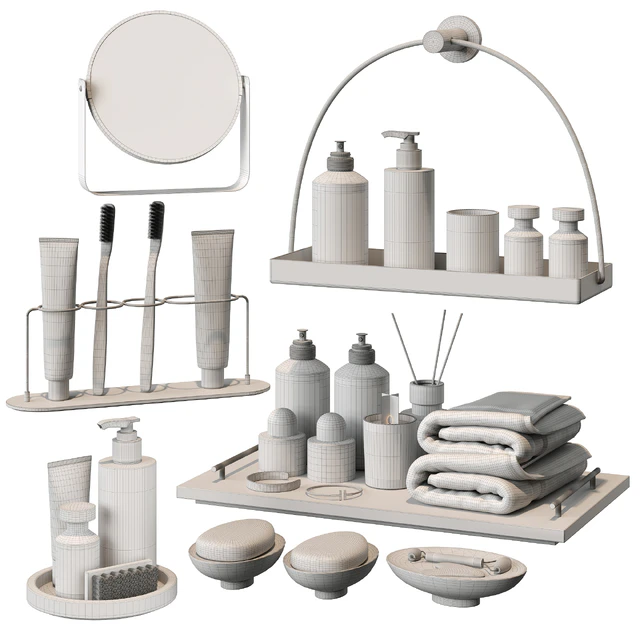 Bathroom decor set P07 — Descargar