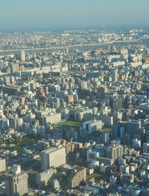 tokyo aerial cityscape 199 — download